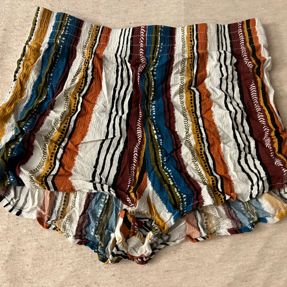 Rue21 Colorful Striped Shorts